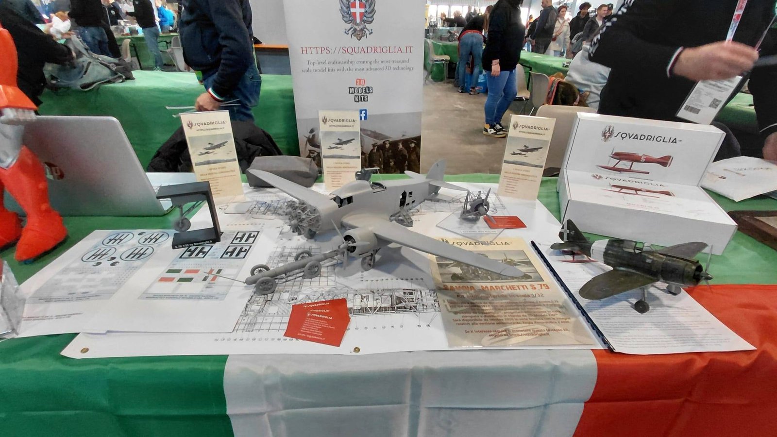 Savoia-Marchetti S.79 in scala 1/32 da Squadriglia™